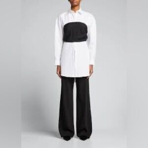 New with tags: Rosie Assoulin tie back shirt